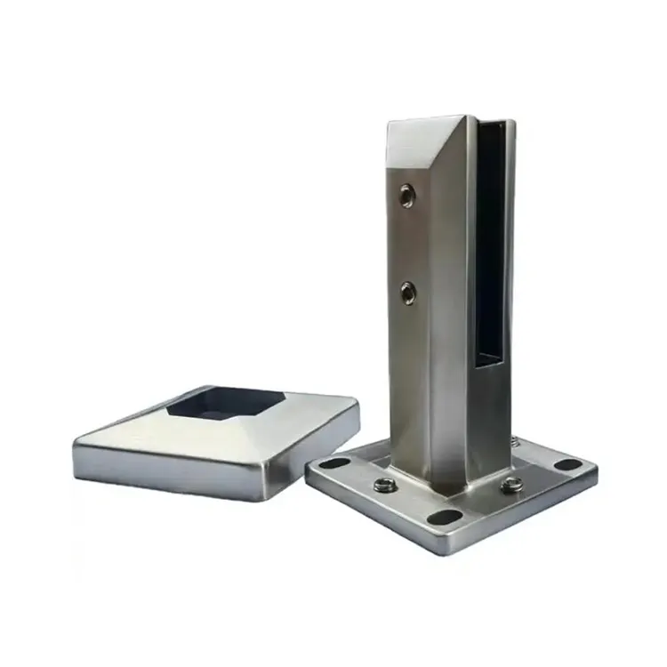 Регулируем накрайник за стъклен парапет